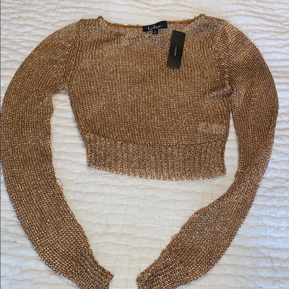 Lulus Cropped sweater
